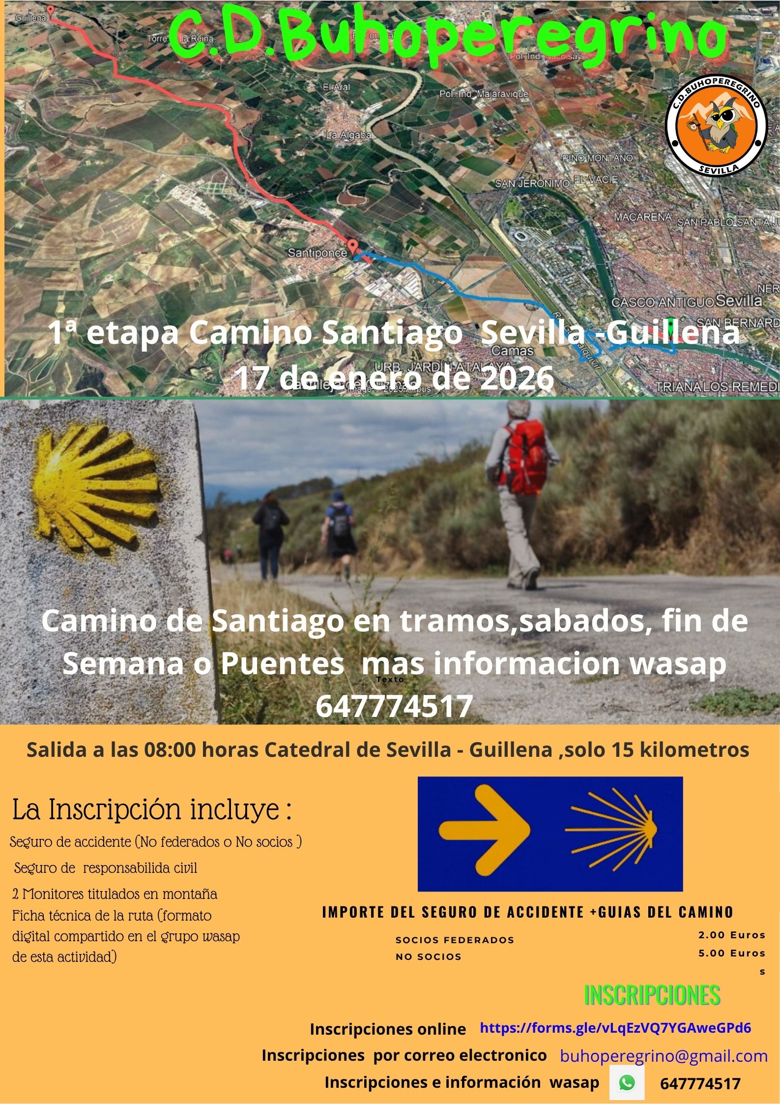 1º Etapa camino de Santiago   Via de la Plata