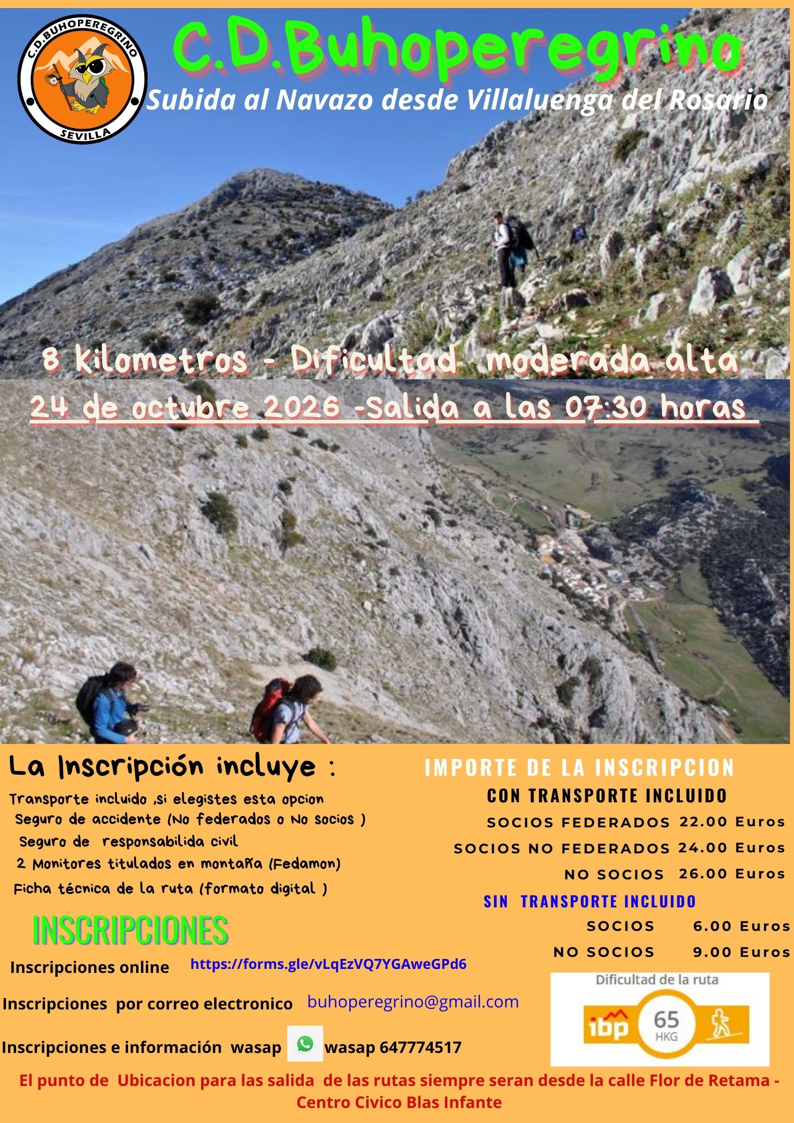 Subida al Navazo alto--Villaluenga del Rosario