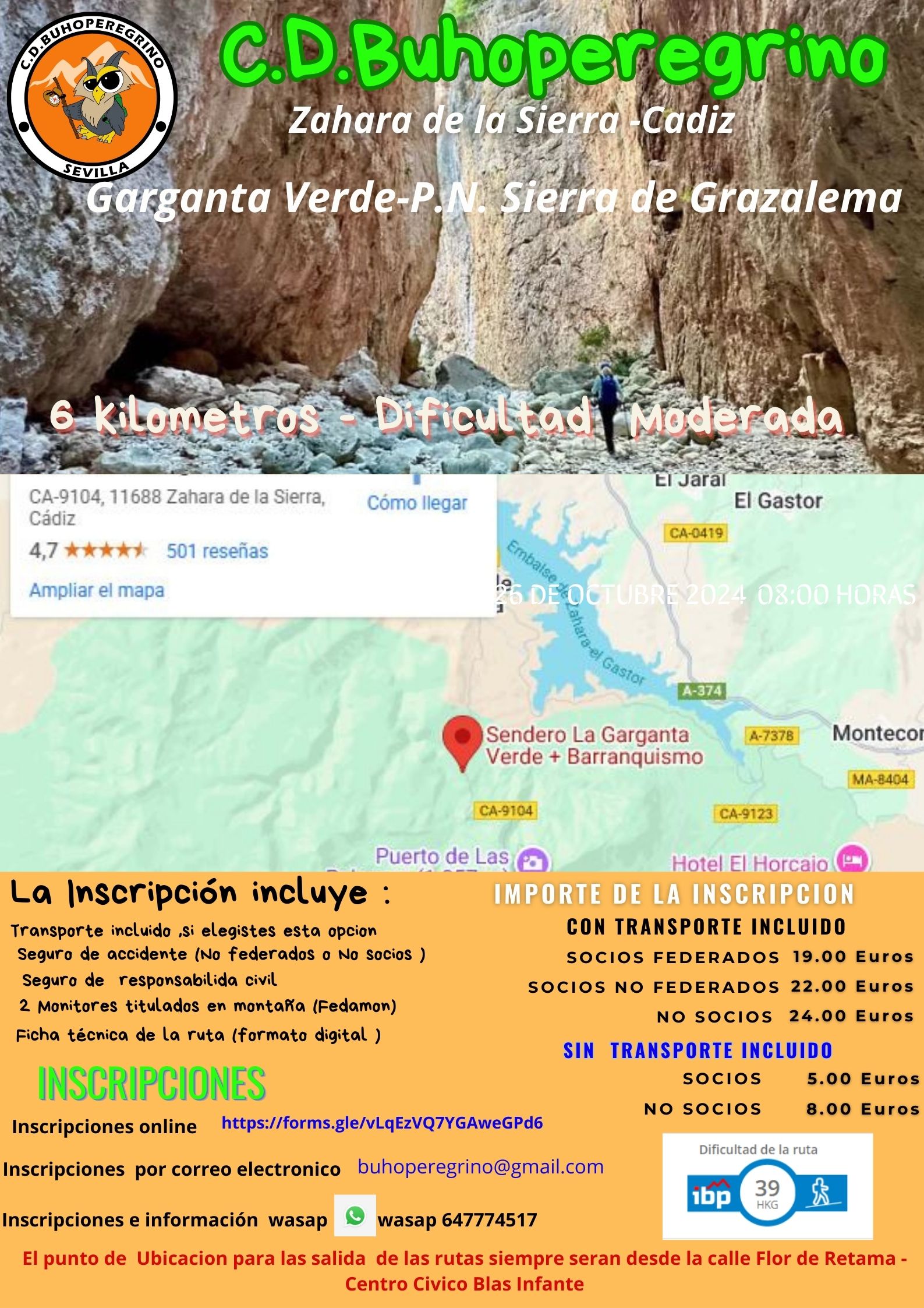 Garganta Verde     P.N. Grazalema