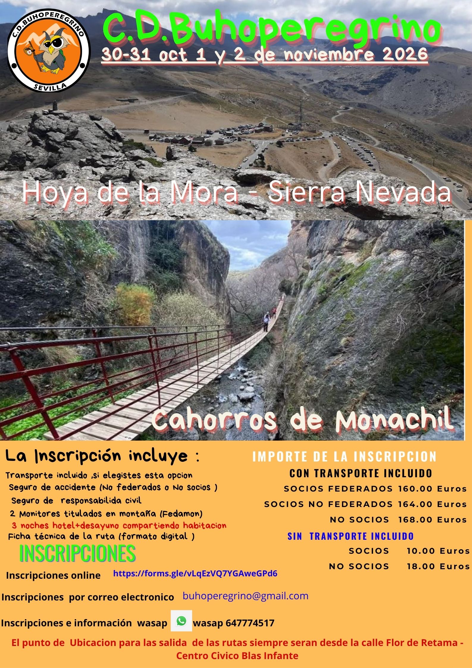 Sierra Nevada y Guejar Sierra
